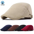 Vintage Adjustable Flat Cap Coppola Casquette Mens Summer Gatsby Ivy Beret Newsboy Hat for Casual Sports Beach Golf Driving