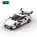 Creative New Moc Other Bricks Toys White Building Blocks Sets Super Car for Girl Gift Building Block Sets Car