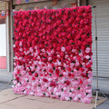 Flowers Wedding Decor Flower Wall Artificial Panel Decoration Custom Floral Rose Backdrops Events Flower Wall Backdrop