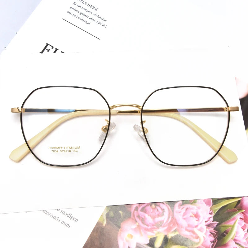 Ultra Light Unisex Men Women Memory Titanium Spectacle Eyewear Frame Optical Glasses