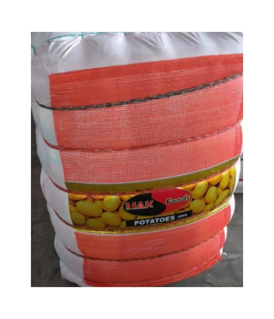 Quality Recyclable PP Woven Leno Mesh Net Bag for Fresh Fruit Vegetable Produce Draw String Onion Sack Mesh Packaging Printing