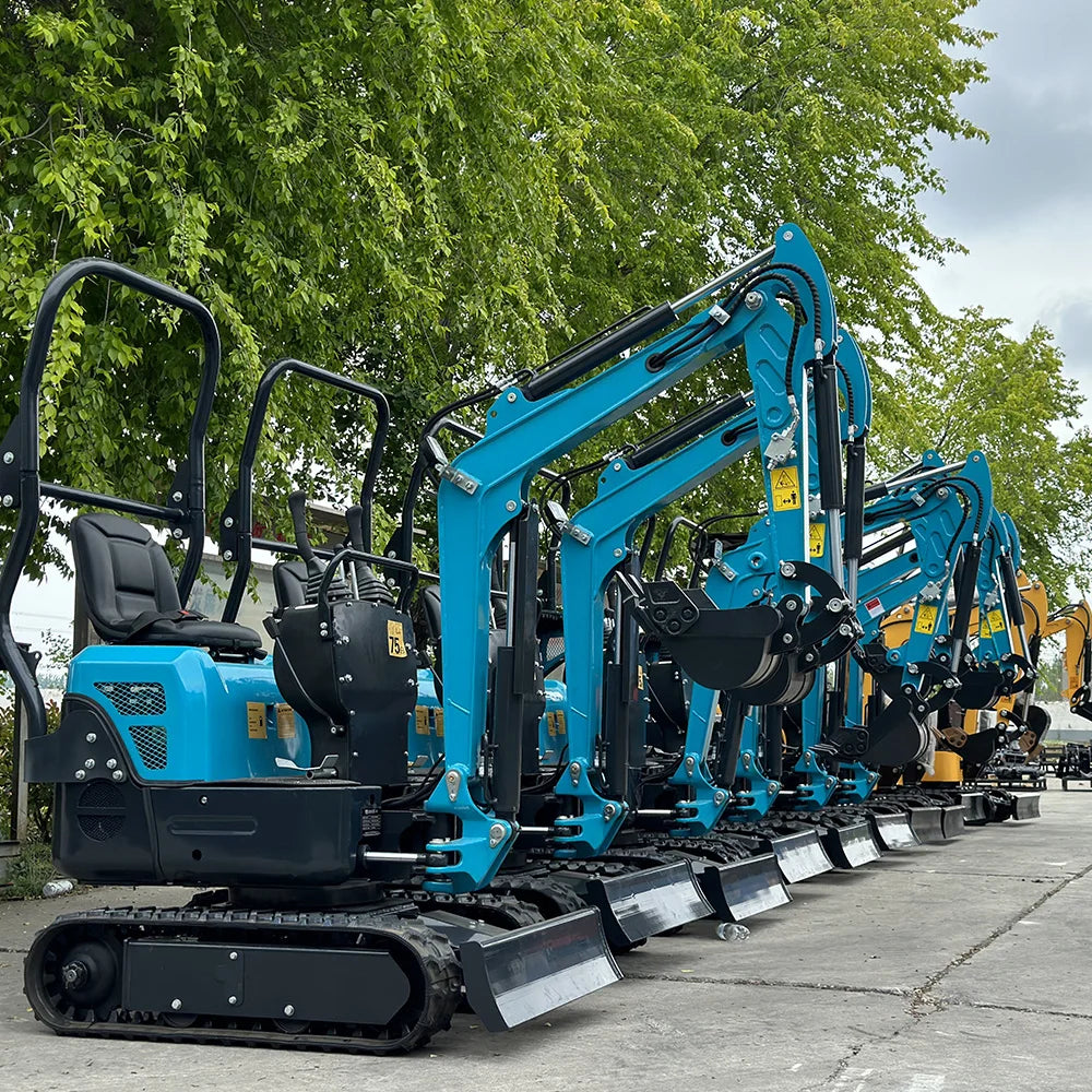 China Wholesale Hydraulic CE/EPA Compact Crawler Mini Excavator 1 Ton 2 Ton Mini Digger Excavator Bucket Crawler Small Excavator