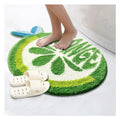 3D Microfiber Fruit Shape Bathroom Mat Tufted Print Pattern Machine Made Eco-Friendly Absorbent Super Soft Custom Design Rugs