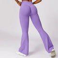 High Waist Flared Yoga Pants Women Scrunch Butt Gym Leggings Butt-Lifting Running Flare Leggings for Fitness Gym Fitness