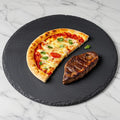 30cm Round Chinese Ardesia Pizarra Plates Dishes for Buffet and Shower Piatto Platos De Pizarra Pizarras Platos From China