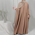 Wholesale Price Fashionable Muslim Long Sleeve Abaya Plus Size Long Gulf Abayas