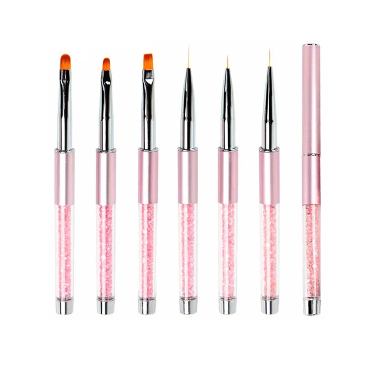Popular pink Nail Liner Brush Acrylic Art Brush Liner Brush for Nail