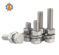 Factory  Wholesale Hot Sales Customized  Hex Bolts Din 933 Stainless Steel Hex Head Bolt Standard Fastener