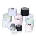 Factory Made 2 oz Mette Black Empty Tin Cans Sealed Metal Box for Candles 8 oz Candle Tins Jar 6 oz 4oz