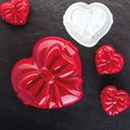 D5071 Valentine's Day Heart Bow Pudding jelly Mousse Aromatherapy decorate Fondant Cake Chocolates Resin Mold  Silicone 3D Mould