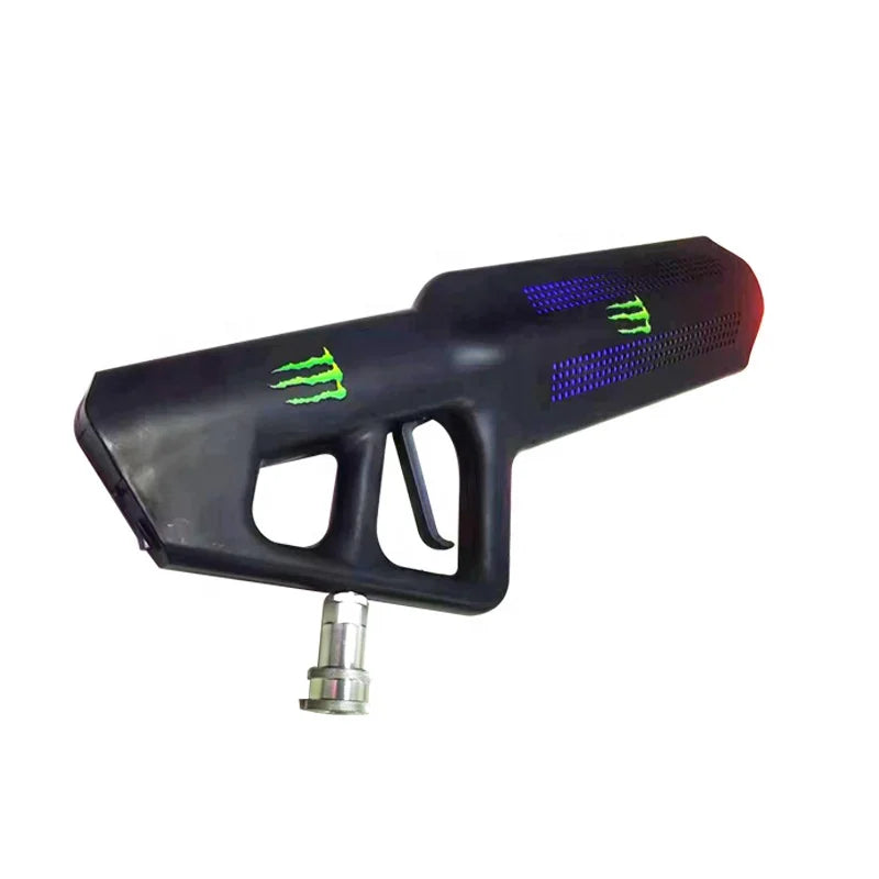 New Ancient Logo CO2 Gun LED Effect Super Magic Stage Streamer Cryo FX Jet Machine DJ Gun LED CO2 Cannon Cool Fog Graduation