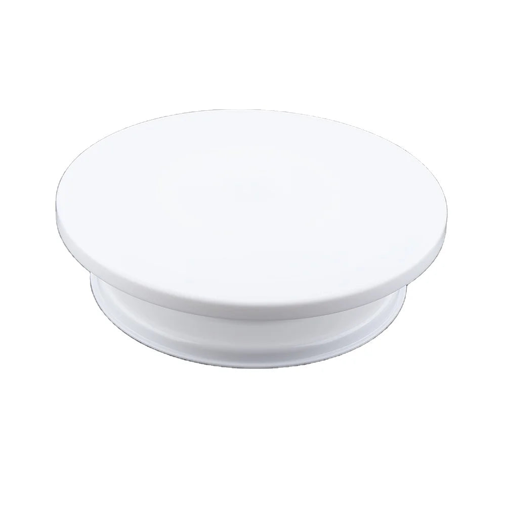 Wholesale Party Decorating Smoothly Revolving Cake Stand Plastic Turntable for Home Birthday Wedding Decoration