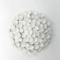 Modern Nordic 3D Ceramic Flower Wall Art Luxury Interior Home Decor and Restaurant Hanging Vase Easy-to-Fit Ceramic Wall Decor