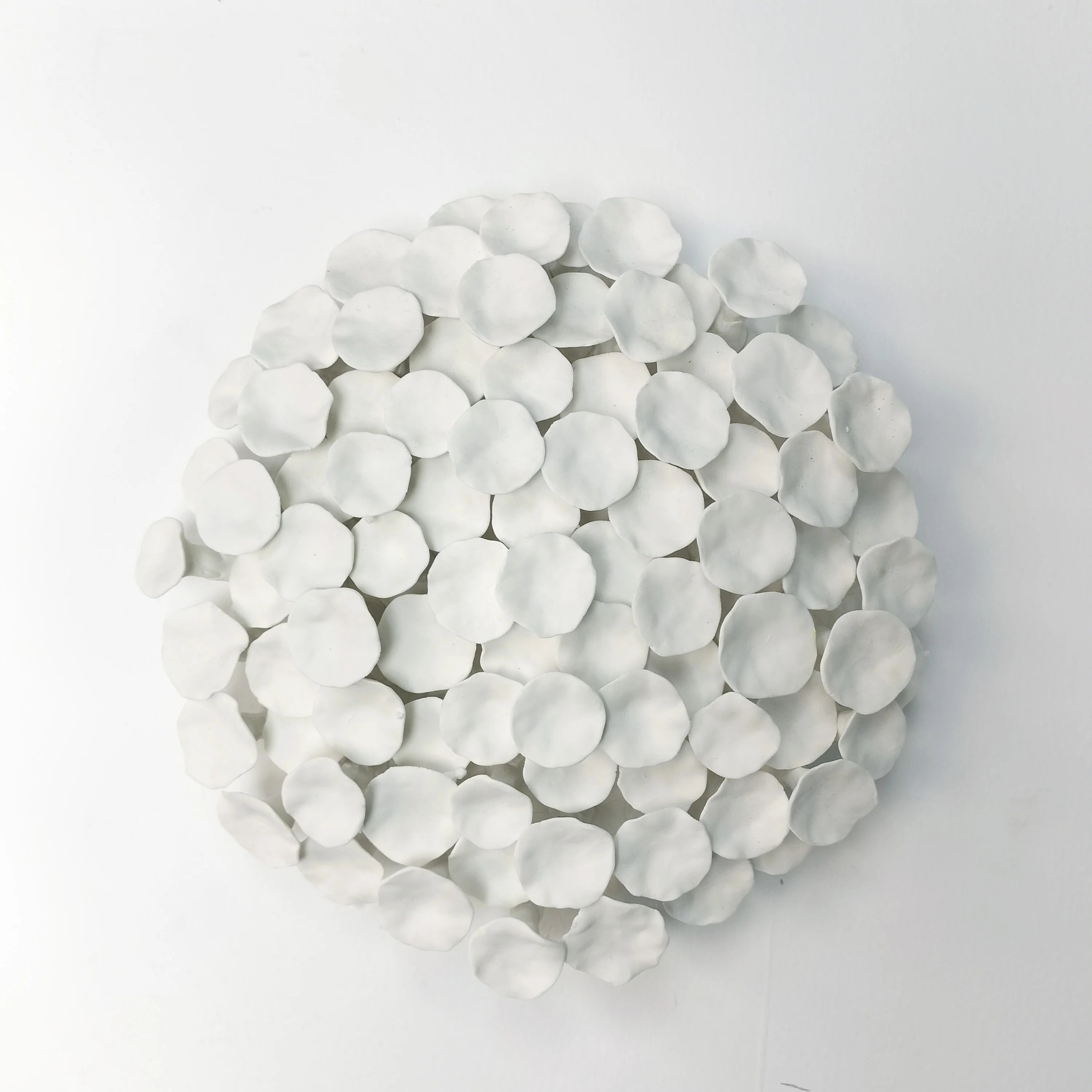 Modern Nordic 3D Ceramic Flower Wall Art Luxury Interior Home Decor and Restaurant Hanging Vase Easy-to-Fit Ceramic Wall Decor