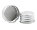 Wholesale Cosmetics Metal Lid Aluminum Bottle Screw Cover Cap