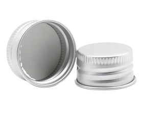 Wholesale Cosmetics Metal Lid Aluminum Bottle Screw Cover Cap