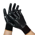 Oil Resistant Full Nitrile Coated Construction Nitrile Work Safety Gloves Nylon Work Safety Labor Gloves