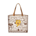 Wholesale Luxury Canvas Shoulder Bags with Cute Cat Print Casual and Stylish for Women and Kids