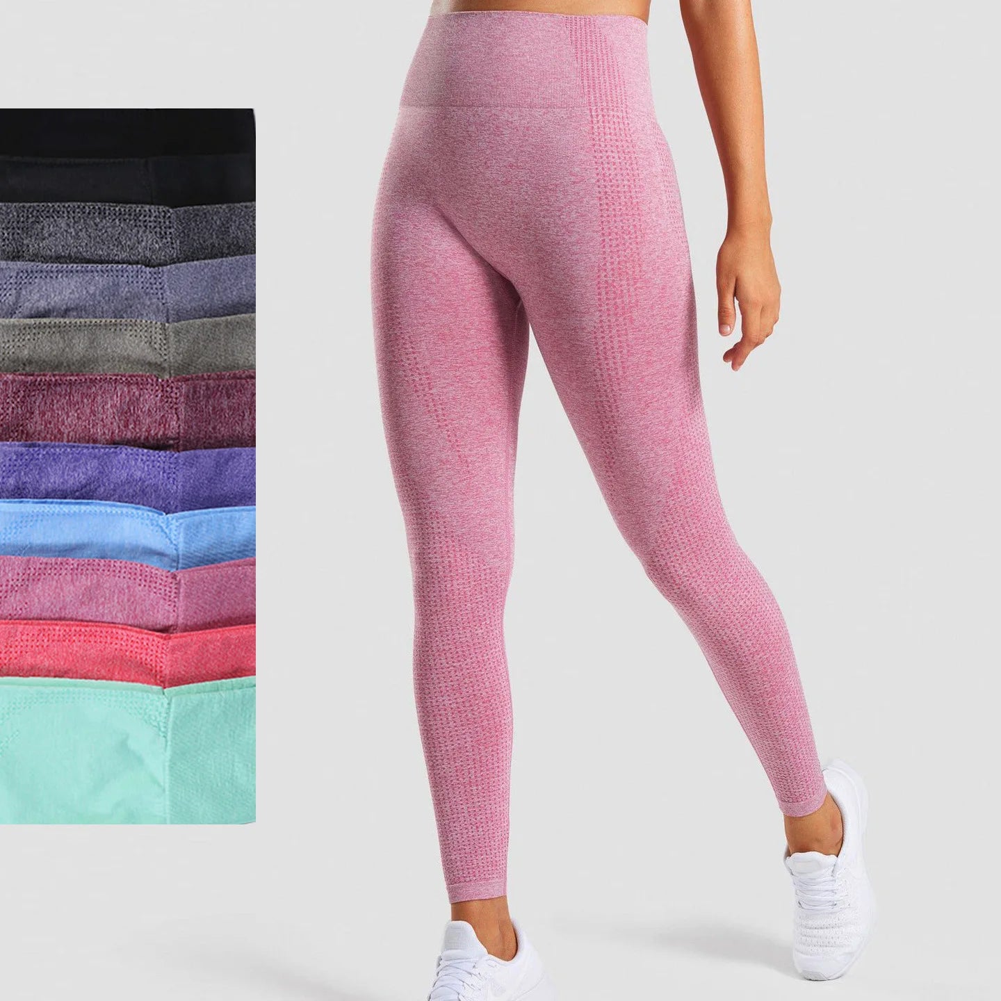 Tummy Control Seamless Wear Gym Sport Women Fitness Yoga Wear High Waist Sports Leggings Running Sport Pants