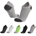 Terry Cushion Athletic Running Socks Low Cut Ankle Socks Black Youth Customize Logo Digital Printing Sporty Breathable