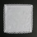 HZO-22057 Custom New Fashion Cotton Lace Handkerchiefs Wholesale