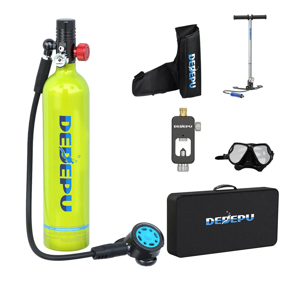 Gas Bottle Spare Air Tank Diving Cylinder 1L /15-25 Minutes Freedom Breathing Underwater Oxygen Cylinders for Sale lung tank