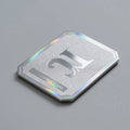 Premium 2D 3D Reflective Letters Film UK Car License Plate & Number Plate Frame Stainless Steel Nameplate Metal Crafts Metal
