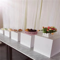 Acrylic Dessert Buffet Cake Snack Stand Cold Meal Tea Break Food Display for Wedding Table Centerpiece
