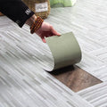 UDK Auto Floor Tile Stickers Eco-Friendly Waterproof Vinyl PVC Luxury Wood/Marble Design Adhesive Wood/Marble Luxury Floor