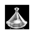Modern Style Factory Wholesale Crystal Vintage Etched Candy Jars Containers for Buffet