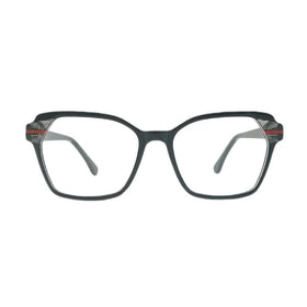 New Anti Blue Light Eyeglasses for Unisex Fashion Square Eyeglasses Vintage Oversized Clear Flat Lens Optical Frames