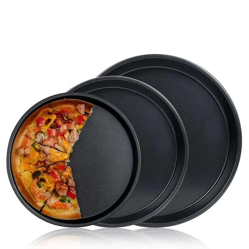 10 Pcs Oven Bakeware Baking Set Bread Baking Set Muffin Tray Kitchen Tools Non-Stick Bakeware Set Round Cake Tin Cake Pizza Pan