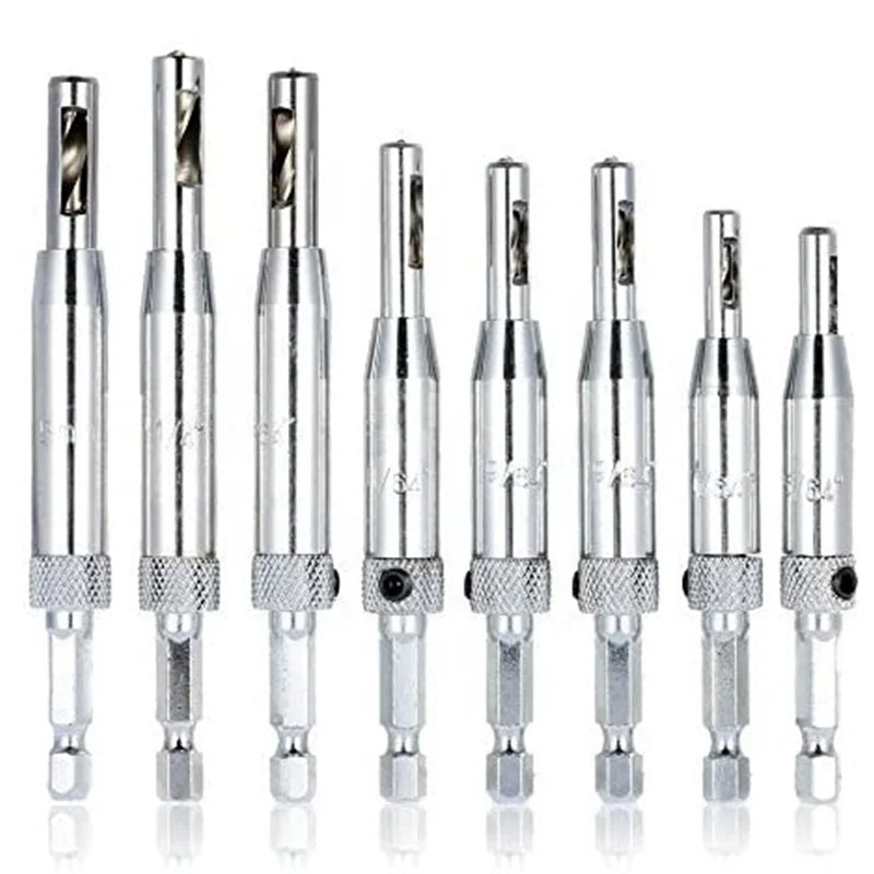 High Hardness Woodworking Positioning Hinge Hole Opener Tool for Door and Window Punch Hole