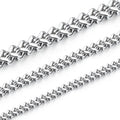 Wholesale Never Fade Stainless Steel Chain Men Necklace Chain Link for Jewelry Making Supplies