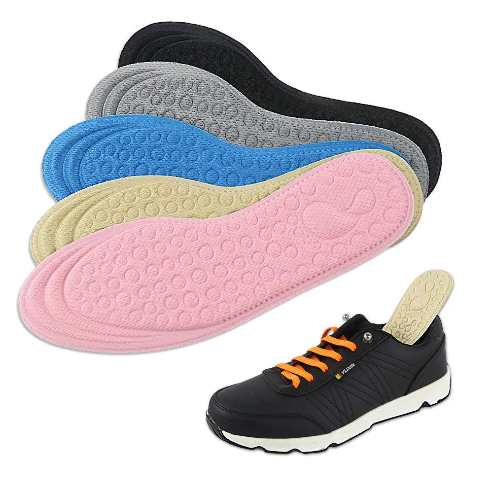 Memory Cotton Insole for Children Cushioned Breathable Wear Insoles