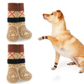 Wholesale Anti-Slip Dog Socks Paw Protector Adjustable Grippers for Small Medium Large Dogs Paw Protectors for Hardwood Floor