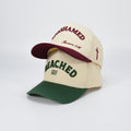 Factory Direct 5Panel Two Tone Snapback Cap 3D Embroidered Baseball Cap Adjust 58-60CM Head Size Back Buckle for Gym Clothing