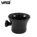 YAQI RTS Black Ceramics Black Shaving Bowl Shaving Mug Shaving Soap Bowl