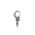 Custom Oxidized Sterling Silver Flower Shaped Necklace Double Lock Bracelet Clasps 925 Jewelry Connectors