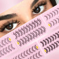 10 Paris 3D Faux Mink Full Strip Lashes Fluffy Volume Eyelashes Private Label Mixed Length Daily Makeup Eyelash Extensions