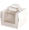 PET+ Kraft Cardboard Transparent Window Box Clear Plastic Swiss Roll Container High Visibility for Cake Perfume PVC Shipping