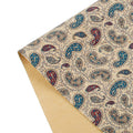 INFOCORK Newly Printed Green Botany Leaves Microfiber Cork Fabric - Durable Faux Synthetic Leather | Factory Direct Wholesale