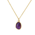 Wholesale 18k Gold Plated Stainless Steel Custom Chain Necklace Jewelry Geometric Pendent Women Choker Necklace