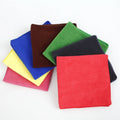 Custom Microfiber 300gsm Square Quick-Dry Super Absorbent Soft Detail Clean Car Towel for Car Wash Polishing Woven Techniques