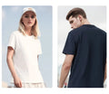 LS Wholesale Men T-shirt 150gsm 180GSM 210gsm Summer Custom Logo O Neck Shirts Pure Cotton Comfort Basic Blank Tshirts