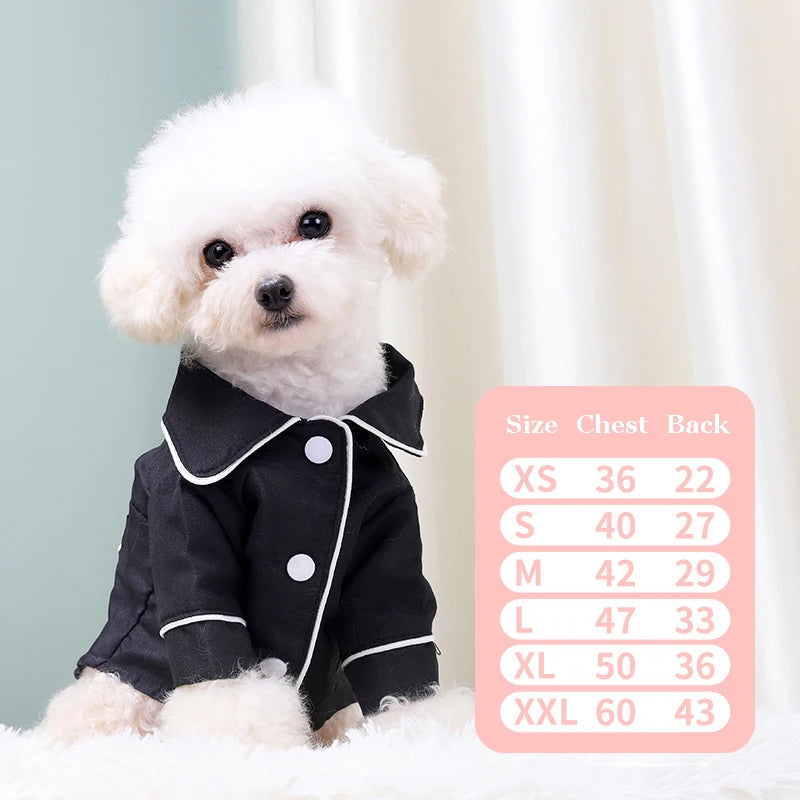 Pet Clothes Soft Nighty Pet Dog Pajamas T-Shirt Puppy Clothes Cat Clothing Comfortable Sleeping Pet Nightgown