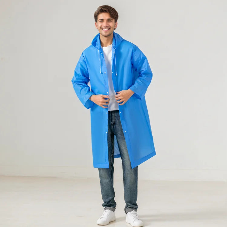 Waterproof EVA Jacket for Delivery Riders Thickened & Reusable Design Custom Logo for Wholesale