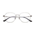 Private Label Classic Diamond Anti Blue Reading Titanium Eyeglasses Frame for Adults Unisex