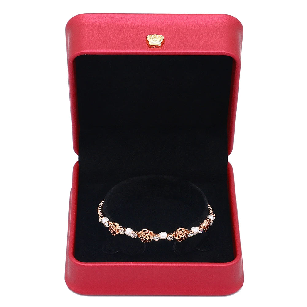 Hot Sell Pu Leather Manufacture Made Jewelry Packaging Box Bangle Box