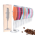 Handheld Food Mixer Electronic Homeuse  Milk Frother Automatic Manual Home Portable Electric Milk Frother